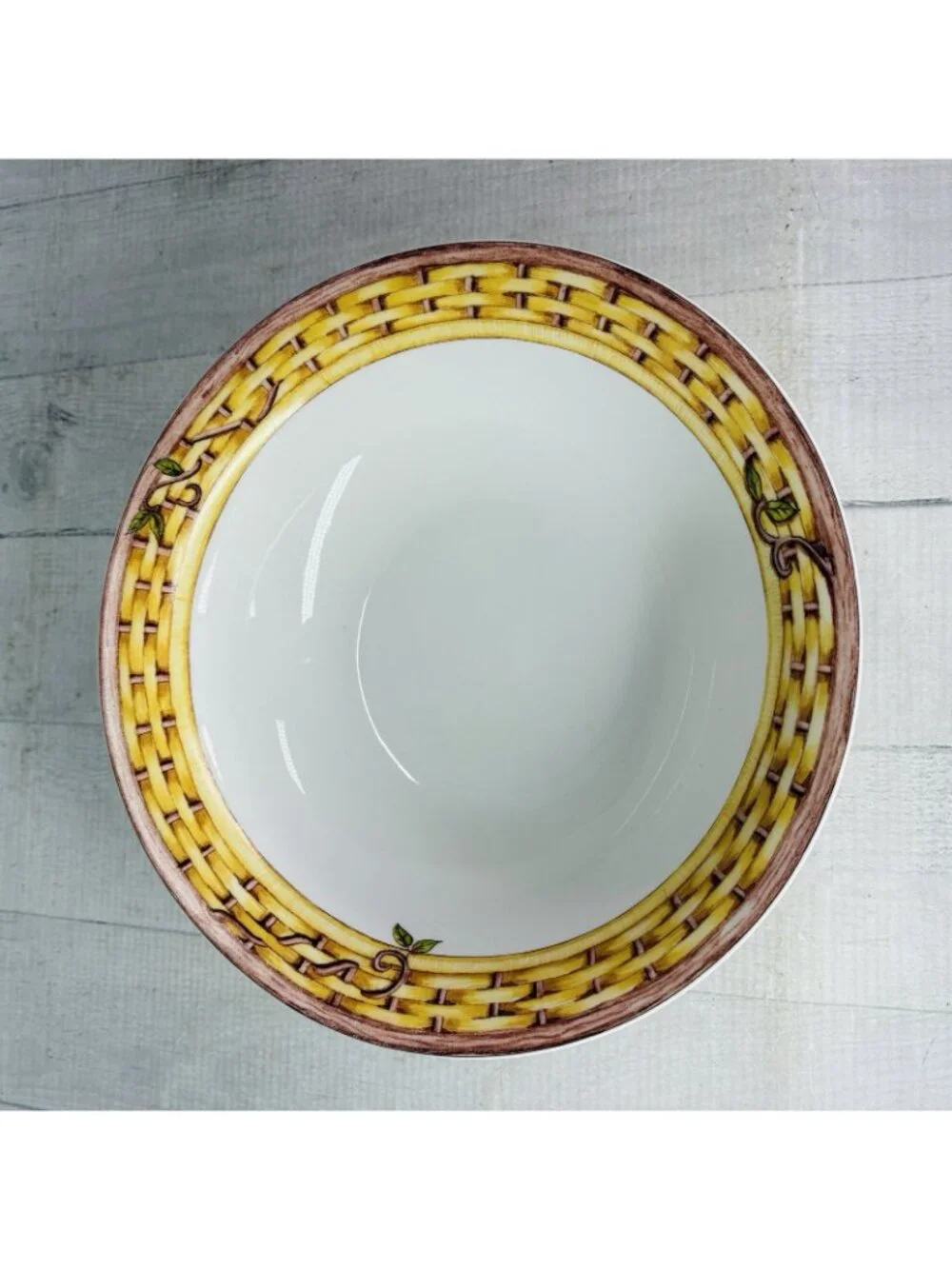 American Atelier MONKEY 5029 Jungle Bamboo Rim Porcelain 9